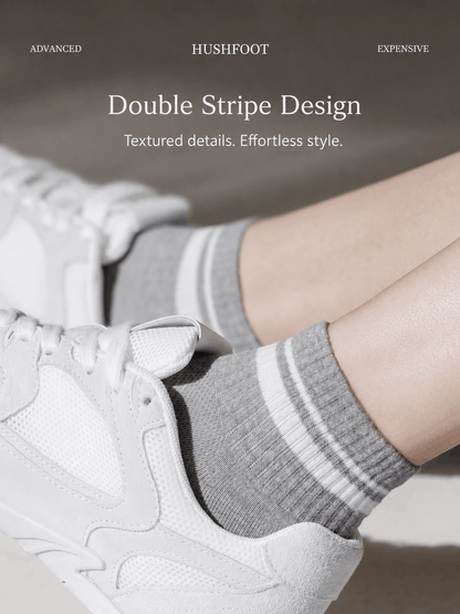 HUSHFOOT Women's Breathable Mesh Cotton Ankle Socks for Summer — English product image 6 (SKU 4218)