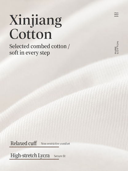 HUSHFOOT Women's Non-Binding Combed Cotton Trainer Socks for Travel — English product image 2 (SKU 4228)
