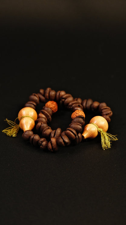 HUSHFOOT Coffee Bean Gourd King Kong Bead Bracelet