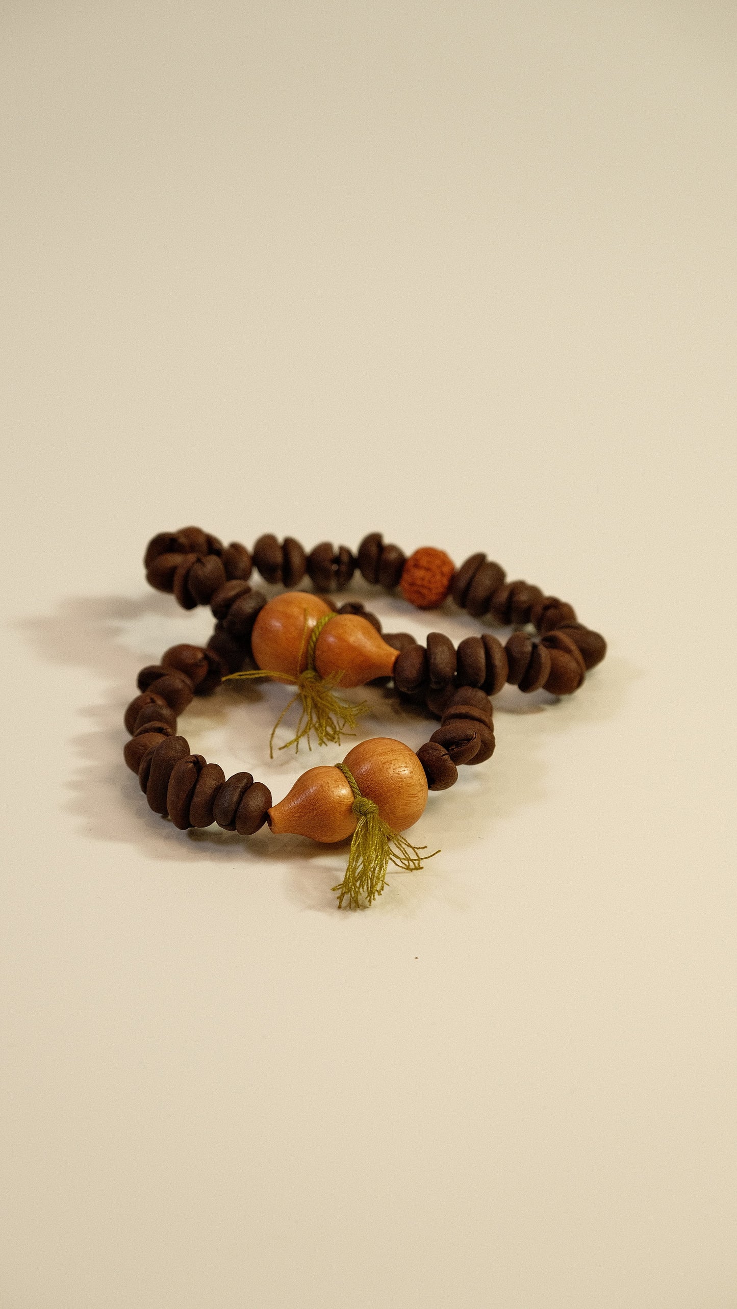 HUSHFOOT Coffee Bean Gourd King Kong Bead Bracelet