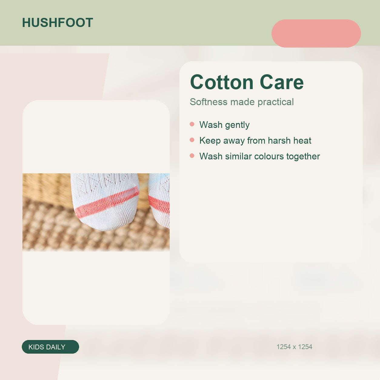 HUSHFOOT kids cotton mesh car socks - Cotton Care
