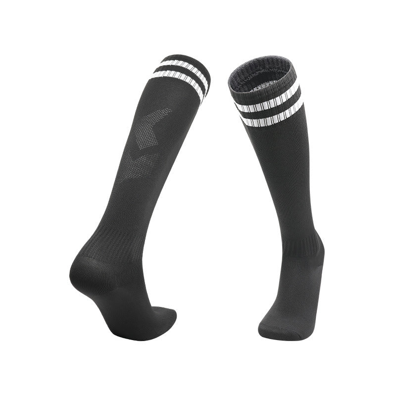 HUSHFOOT World Cup team colour football socks in Black / White