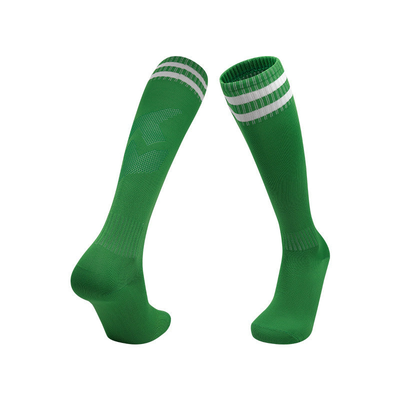 HUSHFOOT World Cup team colour football socks in Grass Green