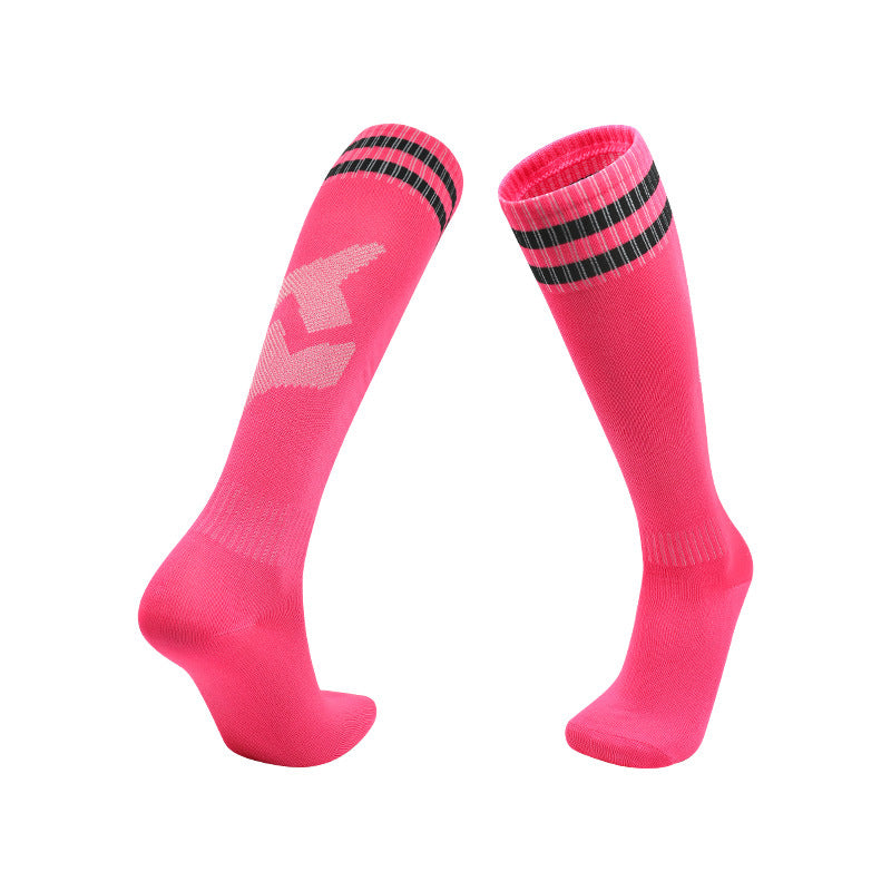 HUSHFOOT World Cup team colour football socks in Rose Pink